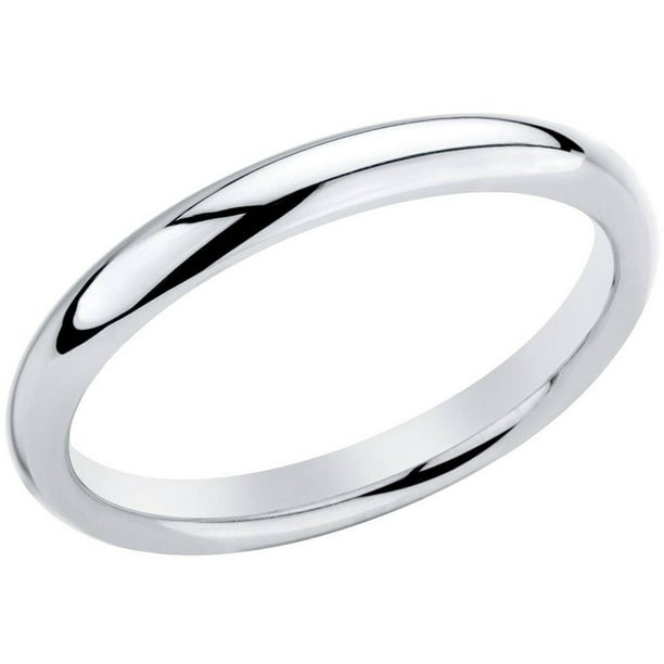Men's Wedding Band 3.5mm Classic Ring New .925 Sterling Silver Sizes 4-13